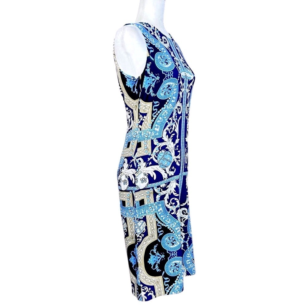 J McLaughlin Catalina Shift Dress Sm Wrinkle Free Closet Essential Preppy Career - Picture 3 of 11